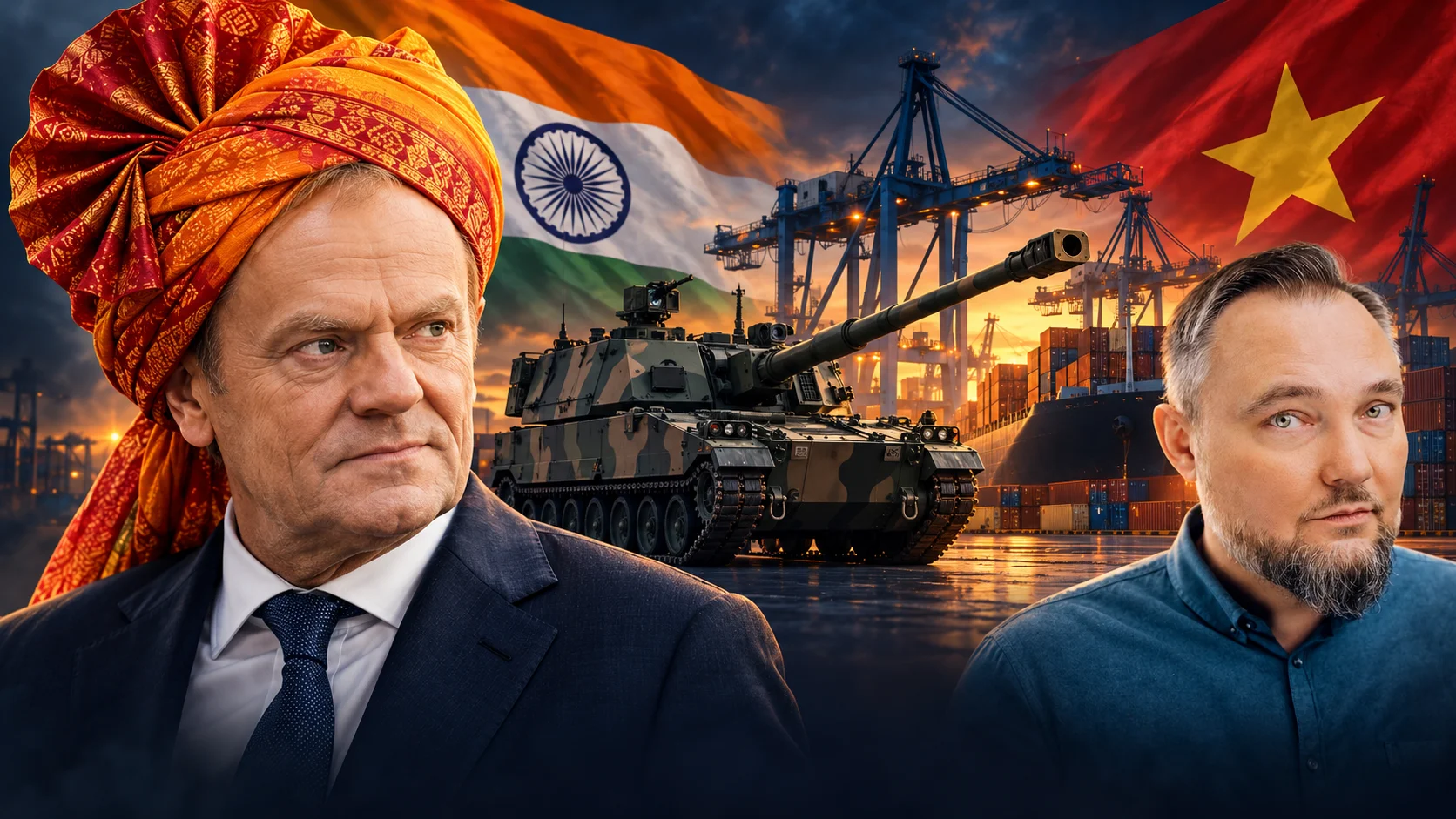To Tusk ukrył pod turbanem z Indii. Potrzebujemy pomocy azjatyckich gigantów