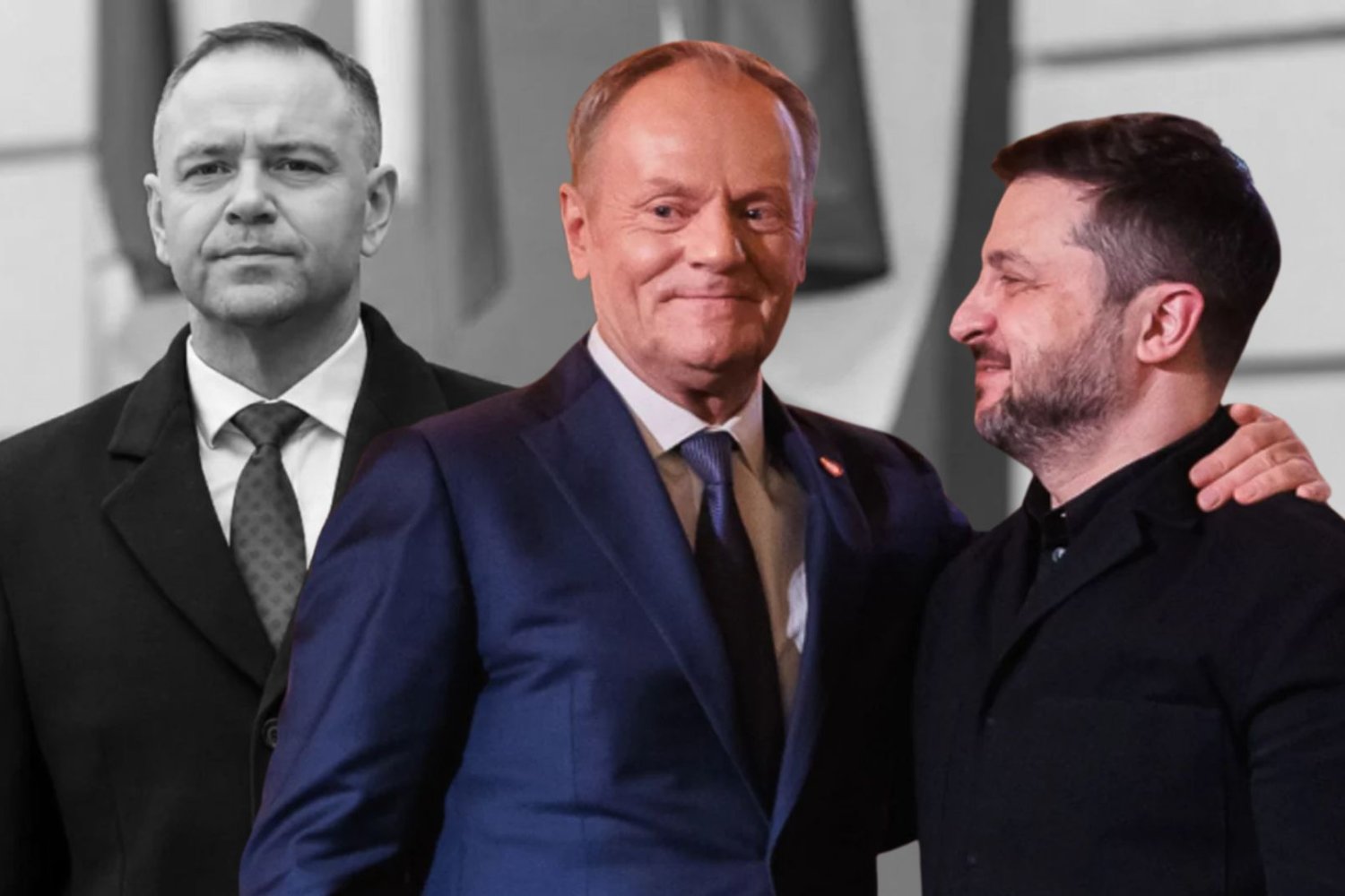 Tusk, Zełenski, Nawrocki