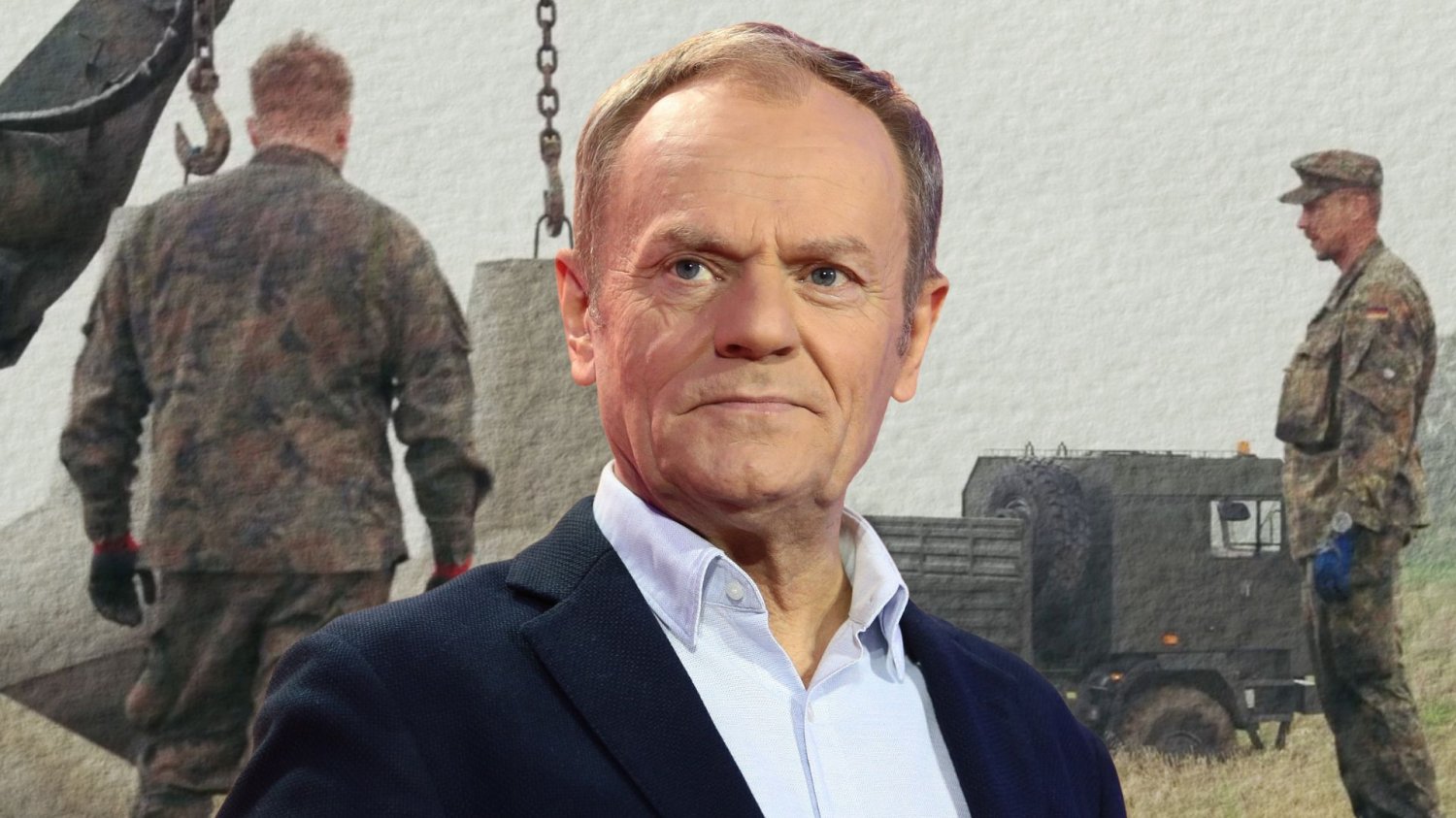"Takie rzeczy tylko za Tuska". Premier pokazał, co niemieckie wojsko robi na granicy Tusk, żołnierze