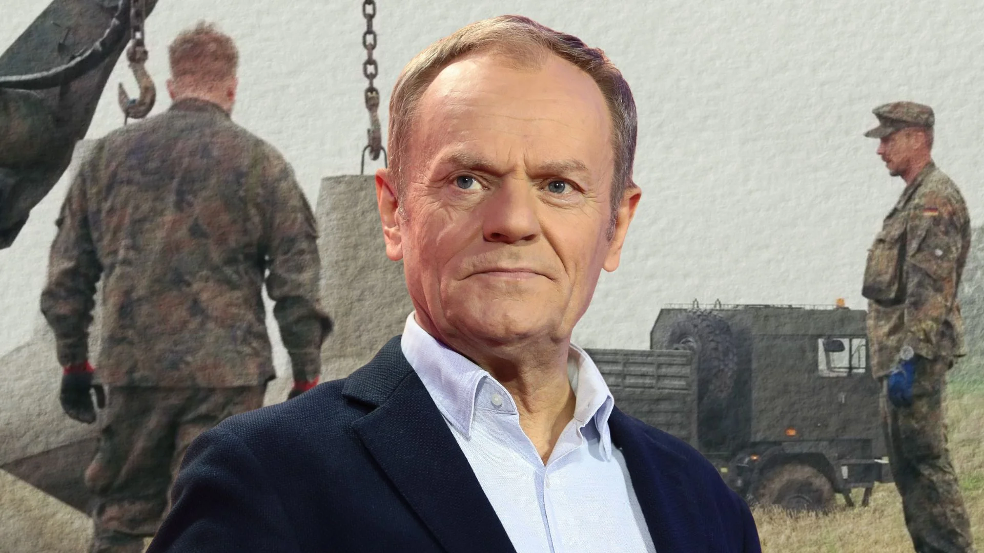 "Takie rzeczy tylko za Tuska". Premier pokazał, co niemieckie wojsko robi na granicy Tusk, żołnierze