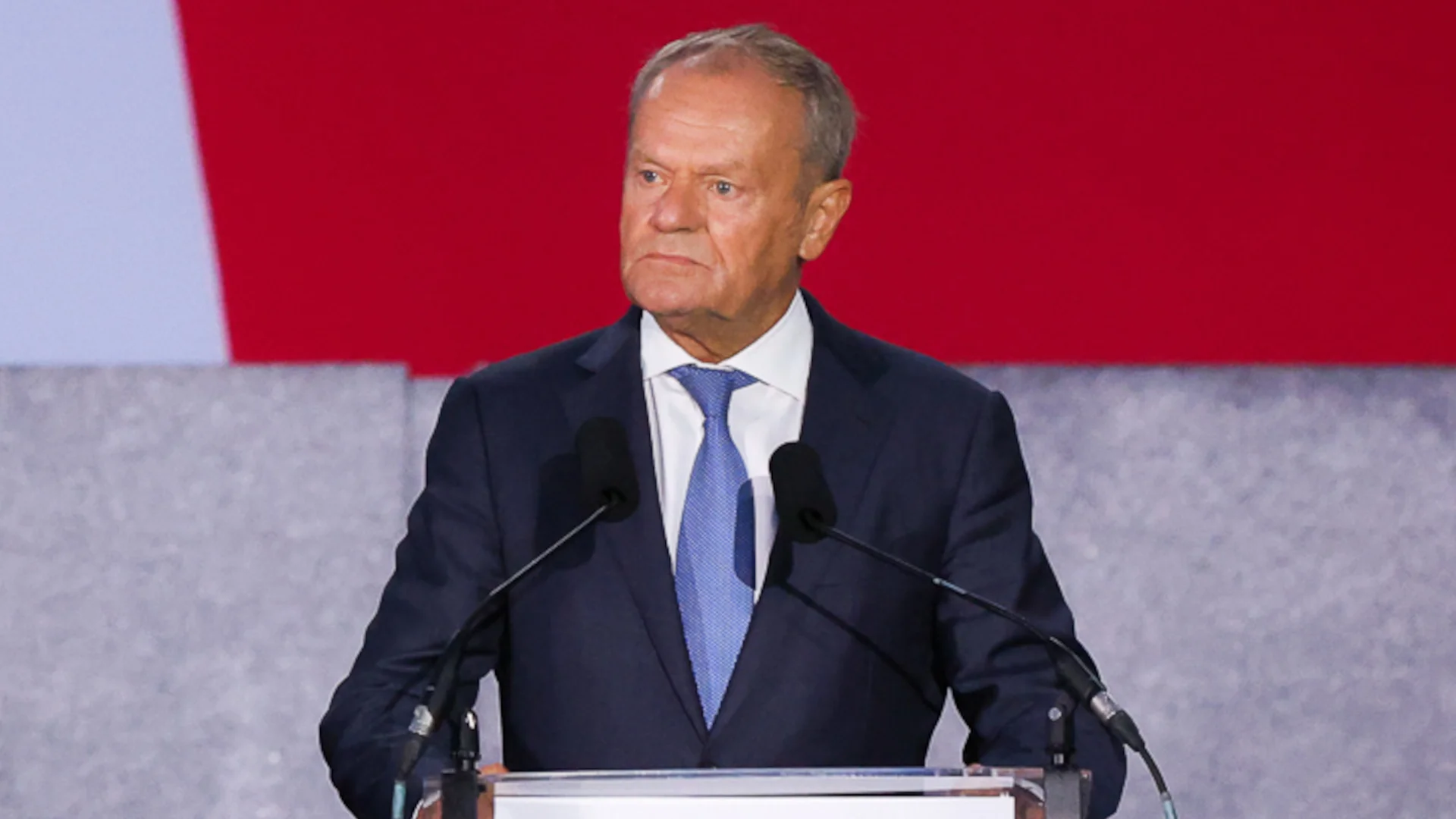 Tusk na Westerplatte 1.09.2026. Apel ws. Ukrainy Udział premiera Donalda Tuska w obchodach 87. rocznicy wybuchu II wojny światowej na Westerplatte