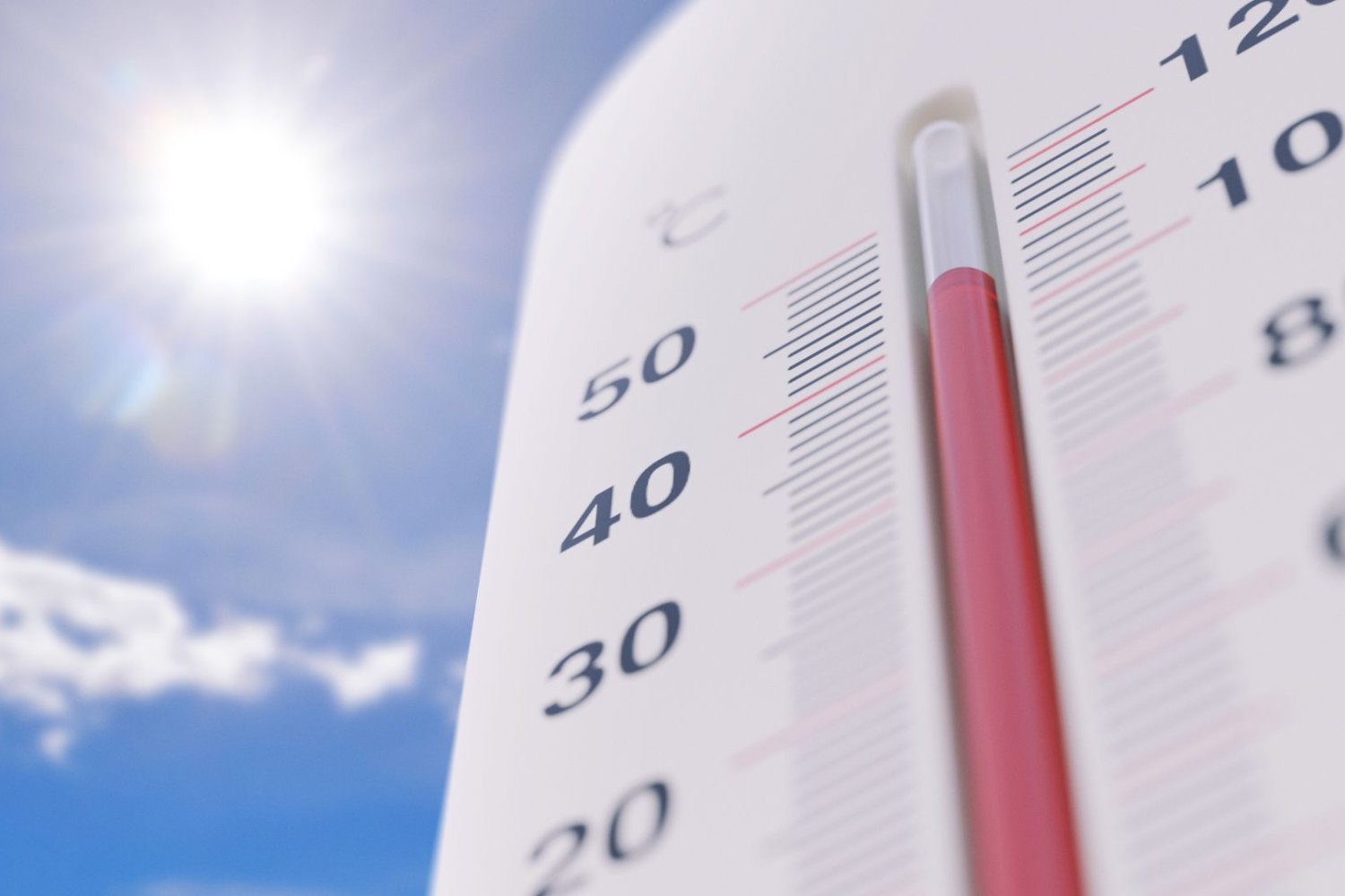 upał, lato, temperatura