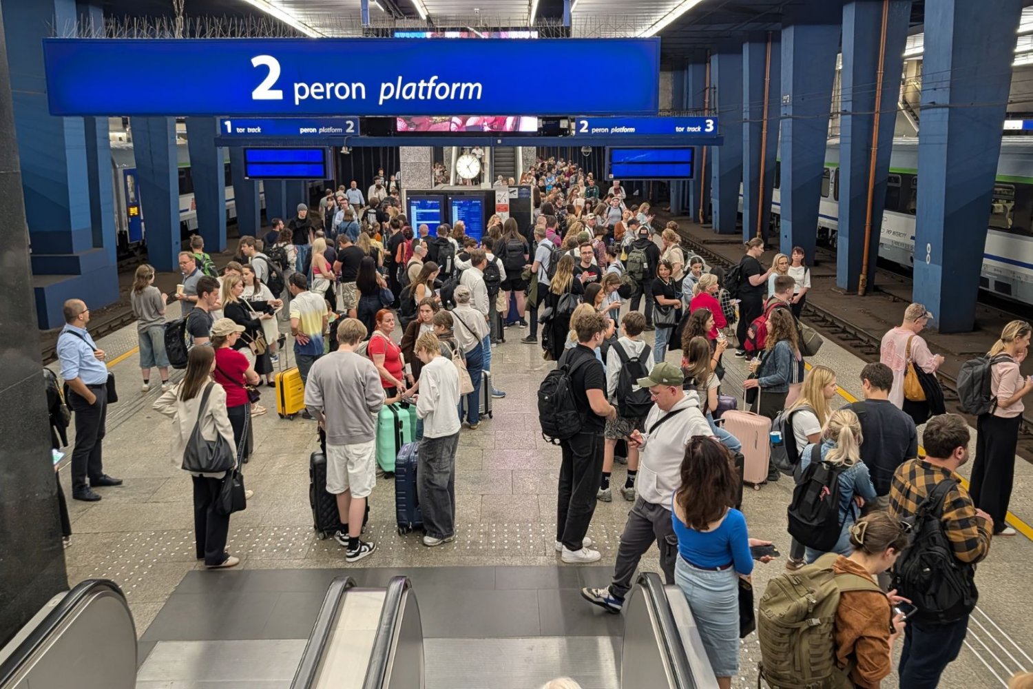 Upał zatrzymał pociągi PKP Intercity