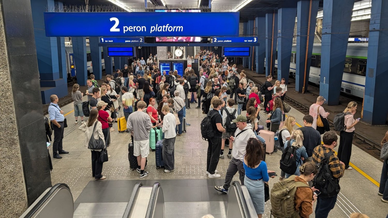 PKP Intercity odwołało pociągi przez upał Upał zatrzymał pociągi PKP Intercity