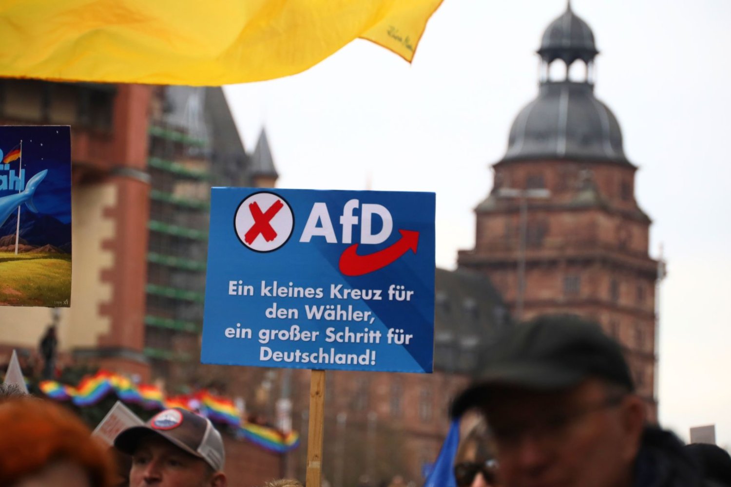 zwolennicy niemieckiej AfD