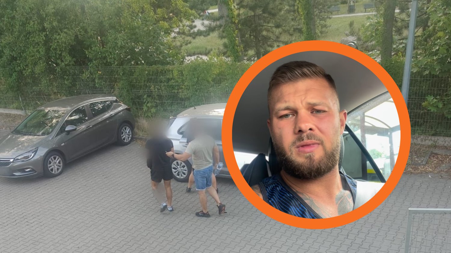 Członek Gromdy o atakach na Ukraińców. Wyzywa od "proukraińskich świń" i "pasożytów" w tle: zatrzymanie policyjne, w ramce: "Piasek"