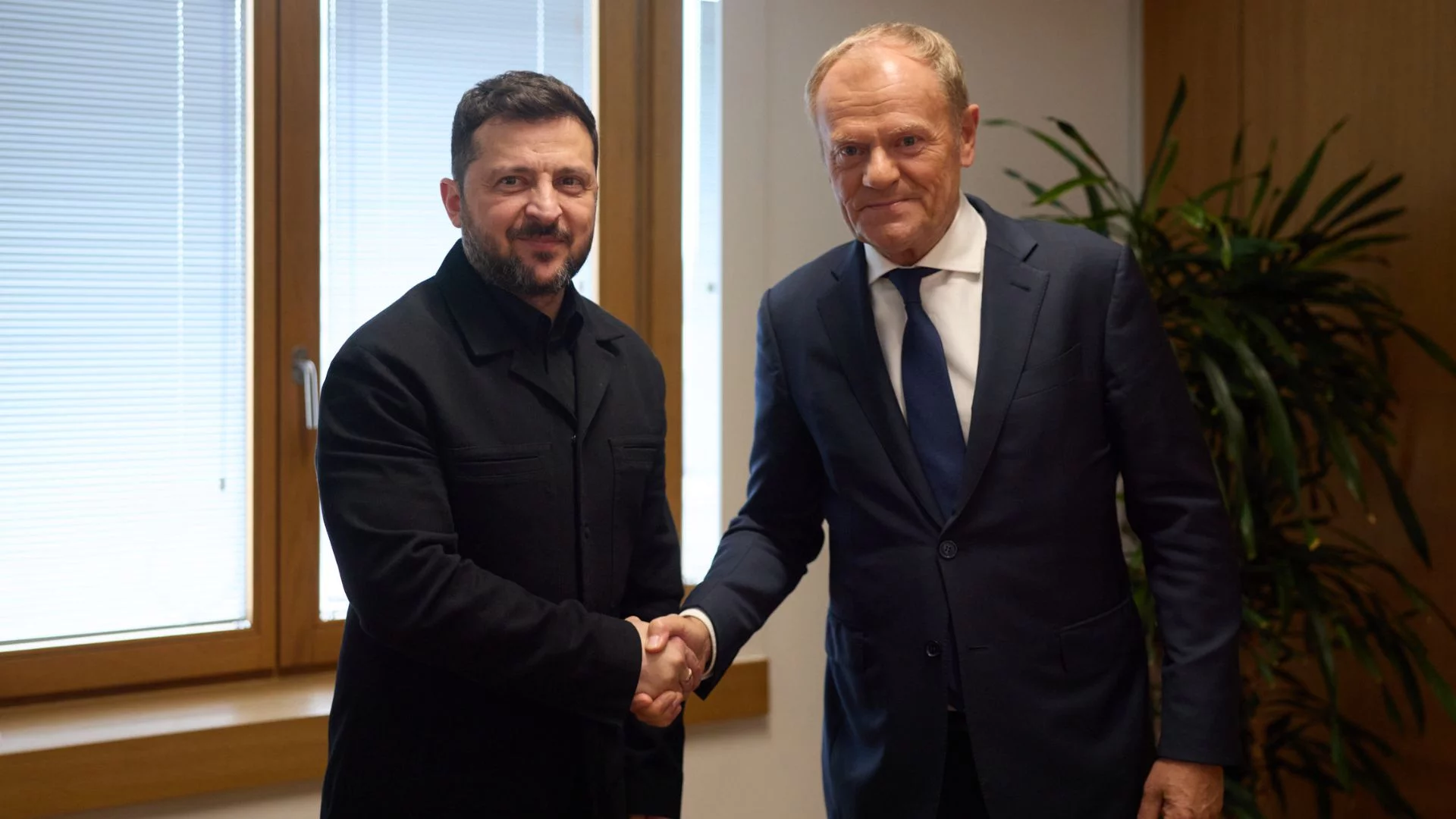 Zełenski na szczycie UE spotkał się z Tuskiem. Nagle wypalił o terminie zakończenia wojny