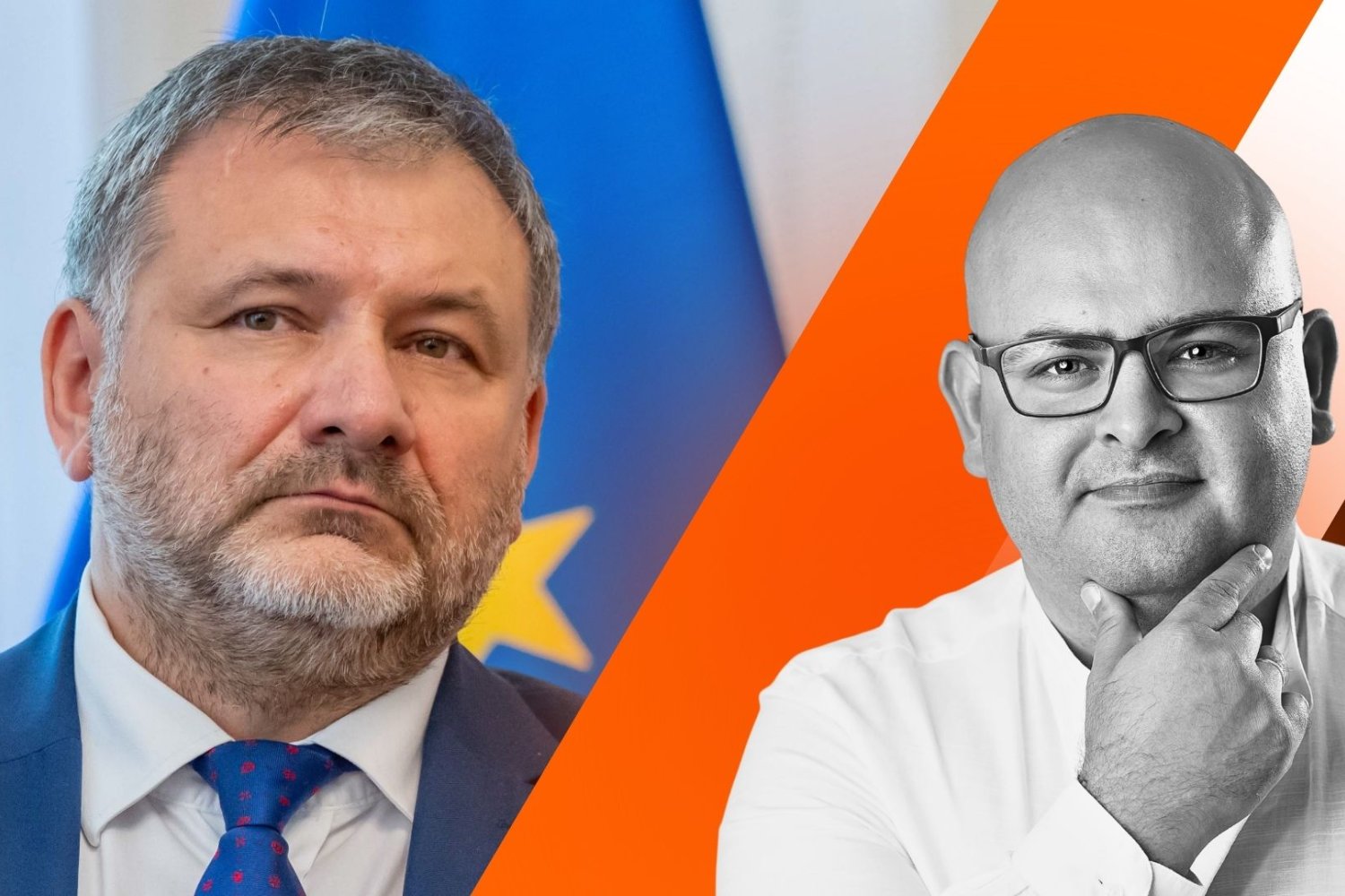 Waldemar Żurek i Mateusz Przyborowski
