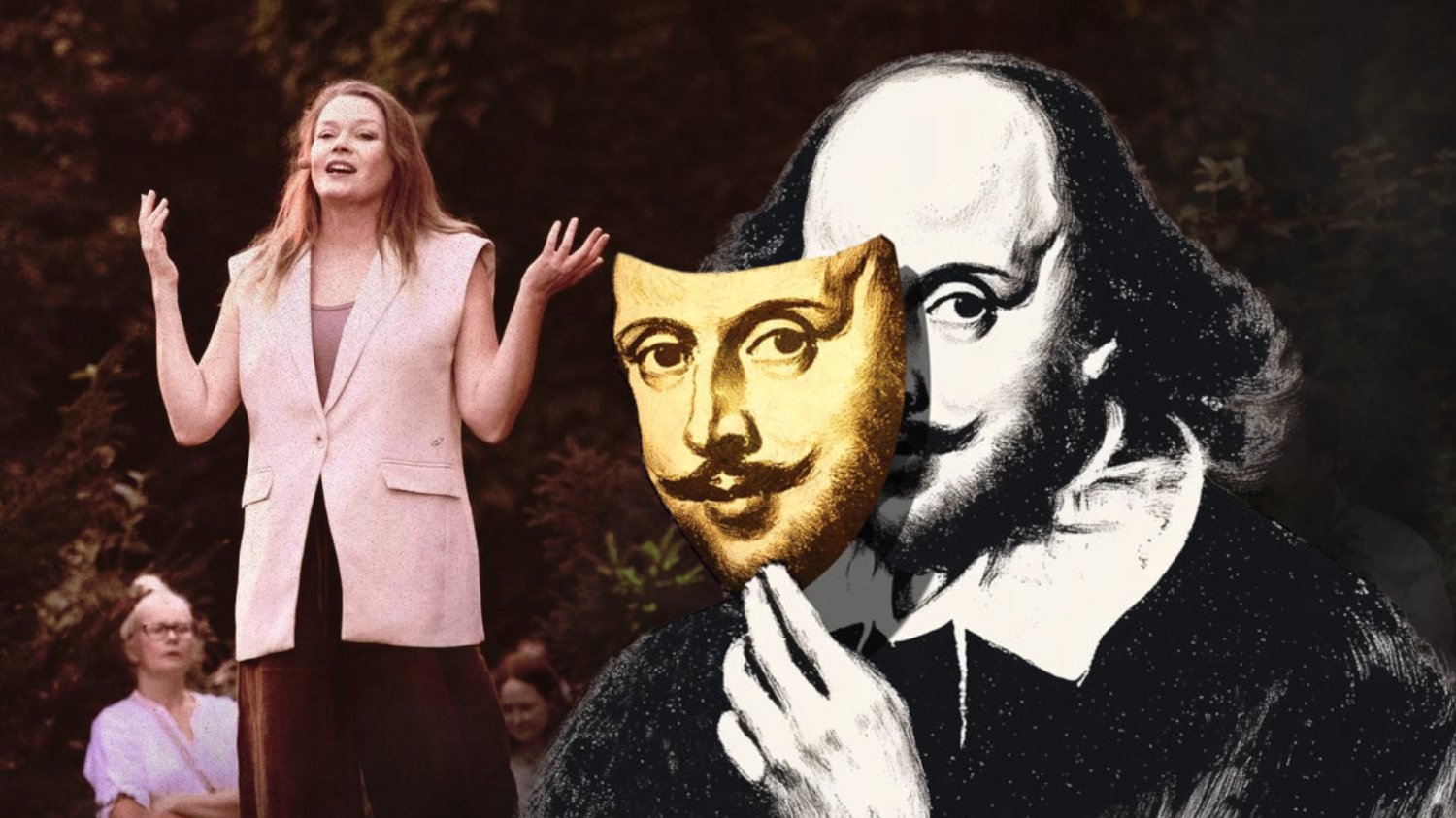 "Szekspir w parku" wraca na wakacje. Na scenie znani aktorzy, a wstęp kosztuje grosze William Szekspir i Tamara Arciuch