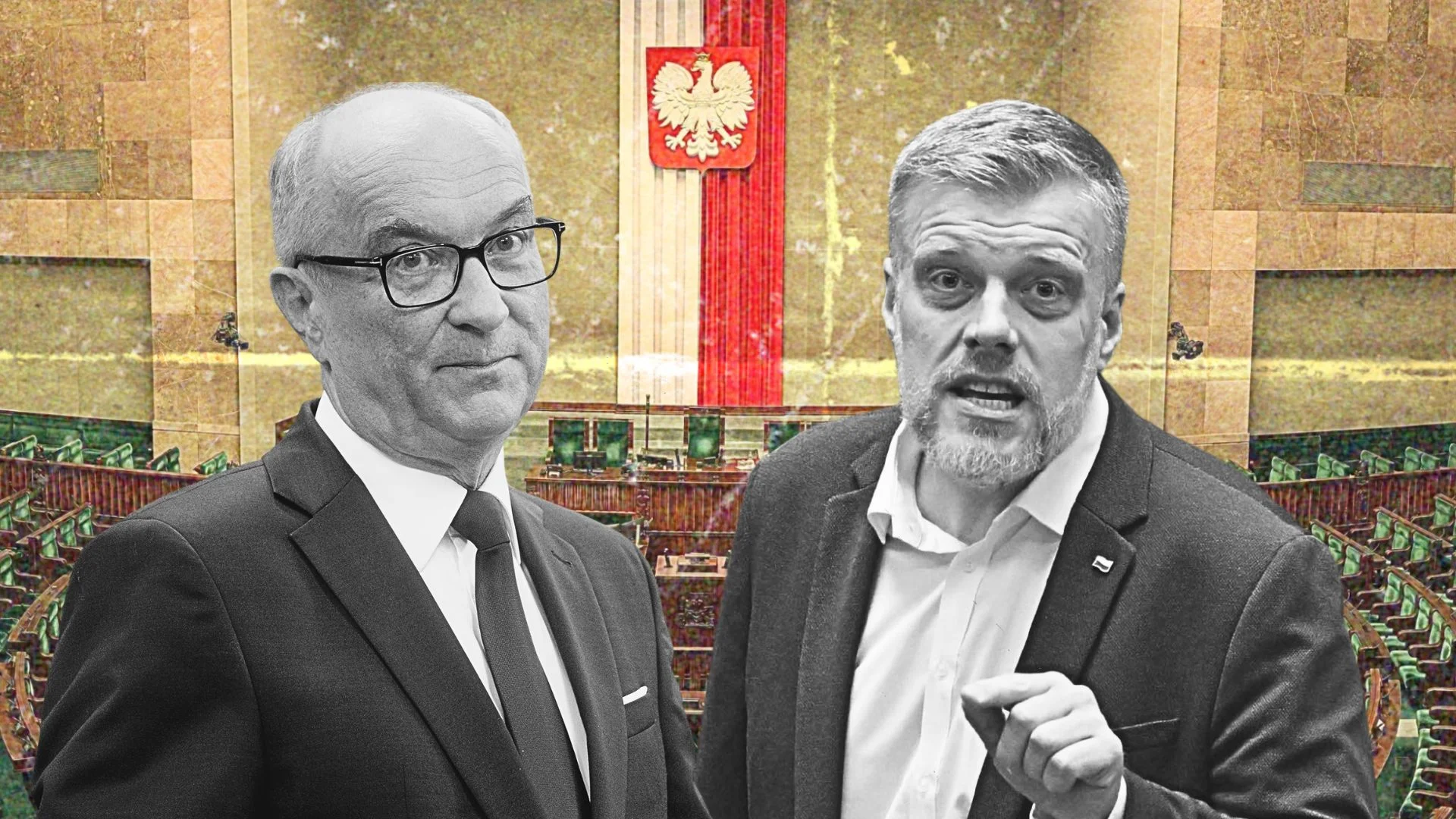 Nowa Lewica i Razem żrą się na potęgę. Stawką jest to, kto za rok wyleci z parlamentu Włodzimierz Czarzasty i Adrian Zandberg na tle Sejmu