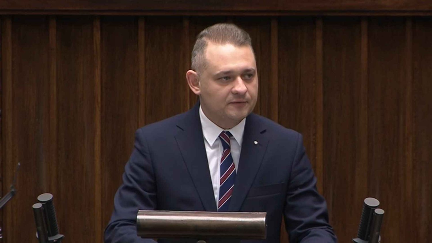Wojciech Król w rękach CBA. Zatrzymali posła tuż po glosowaniu w Sejmie Wojciech Król.