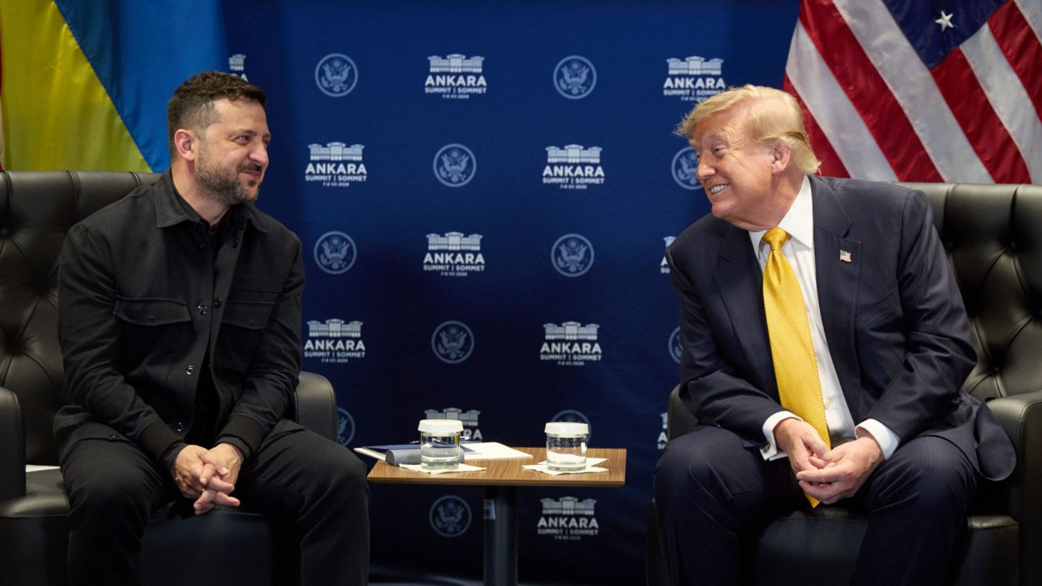 Wołodymyr Zełenski, Donald Trump
