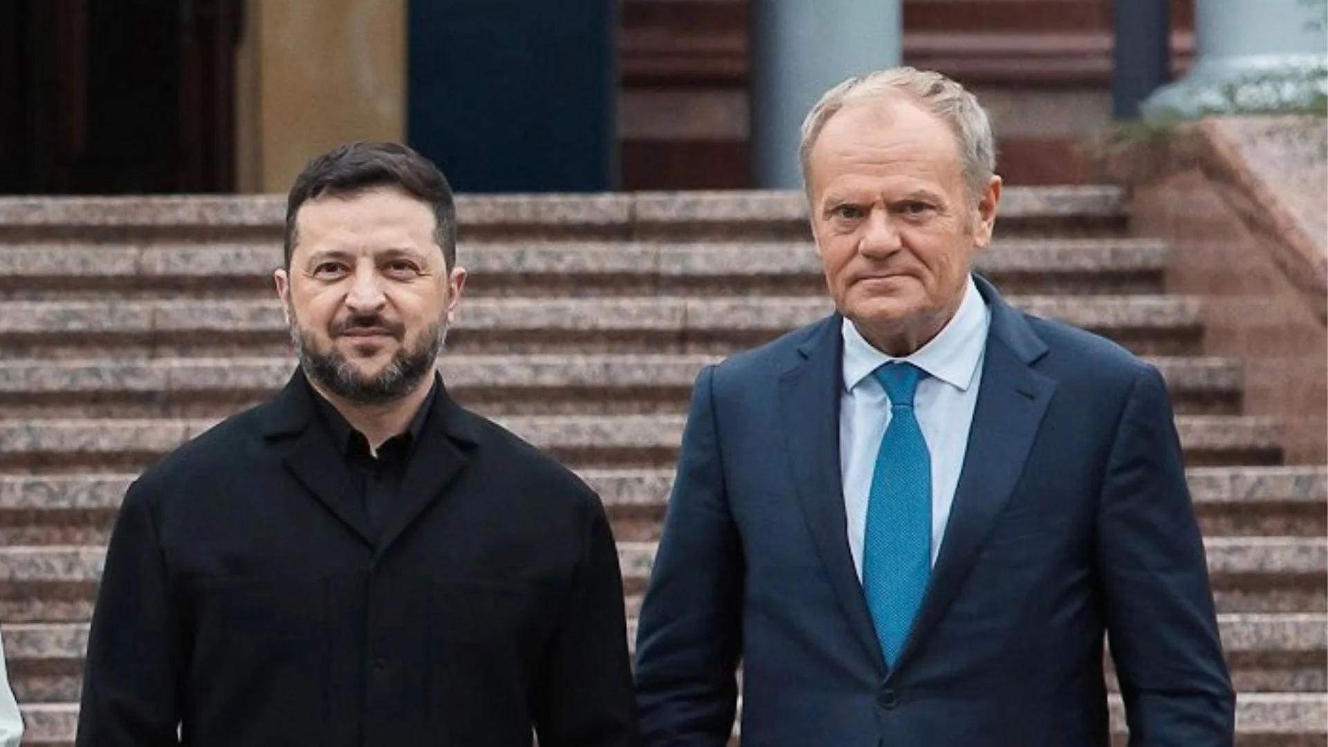 Tusk w Kijowie ogłosił razem z Zełenskim. "Polska jest częścią tej inicjatywy" Wołodymyr Zełenski i Donald Tusk w Kijowie