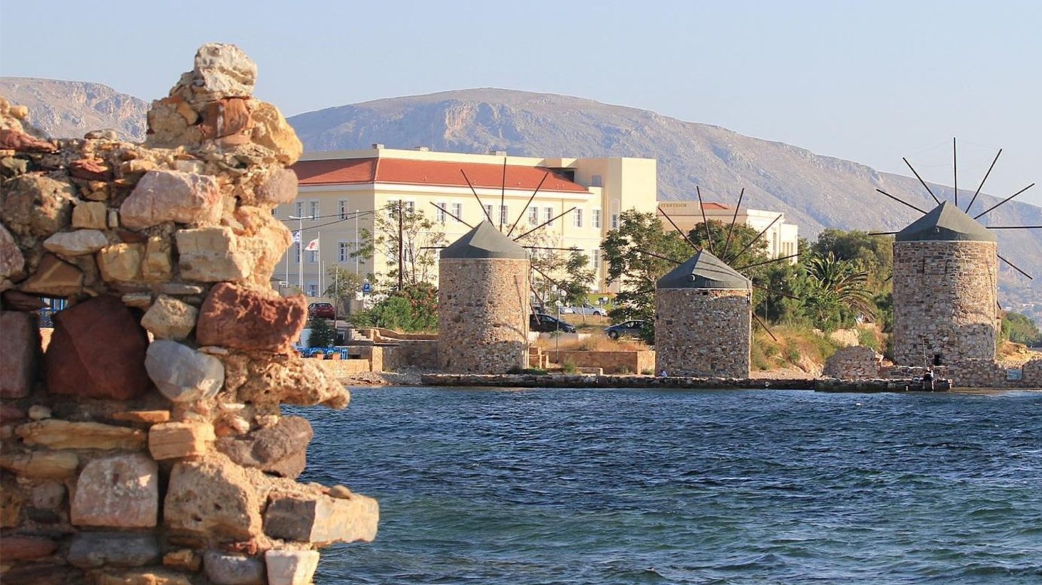 Wybrzeże w Chios