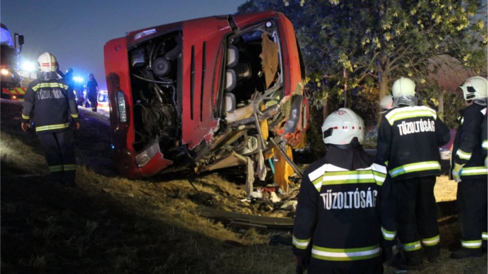 Rodzina kierowcy autokaru z wypadku na Węgrzech zbiera fundusze na pomoc prawną i psychologiczną