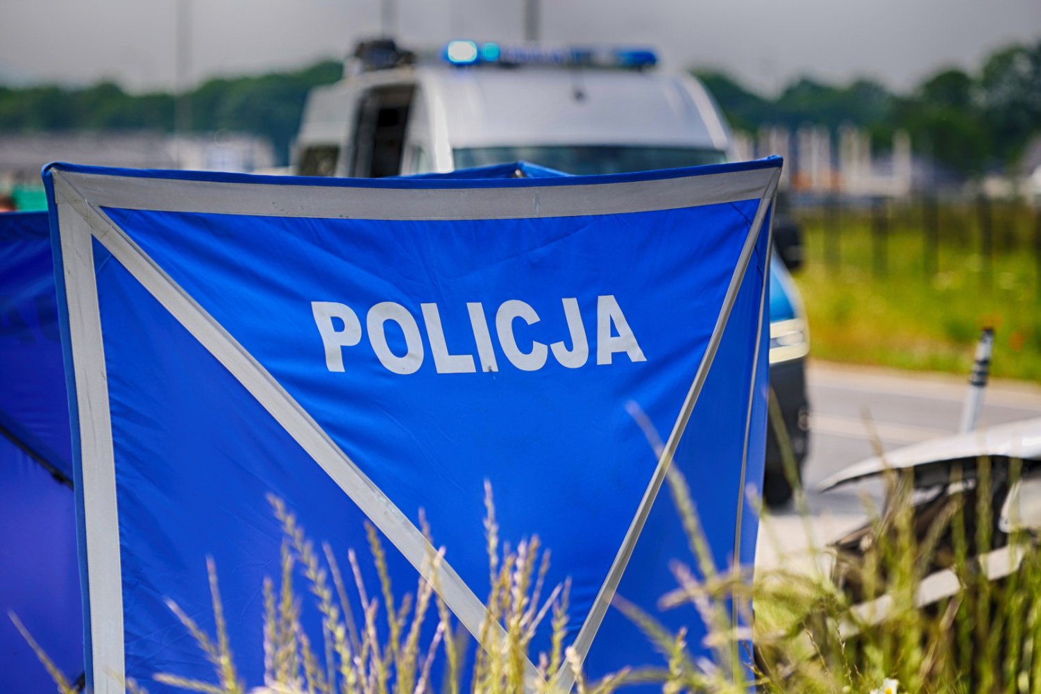 Wypadek na A1 pod Mykanowem 1 września 2026 Zablokowana autostrada A1 pod Częstochową, wypadek z udziałem ciężarówki i ekipy remontowej