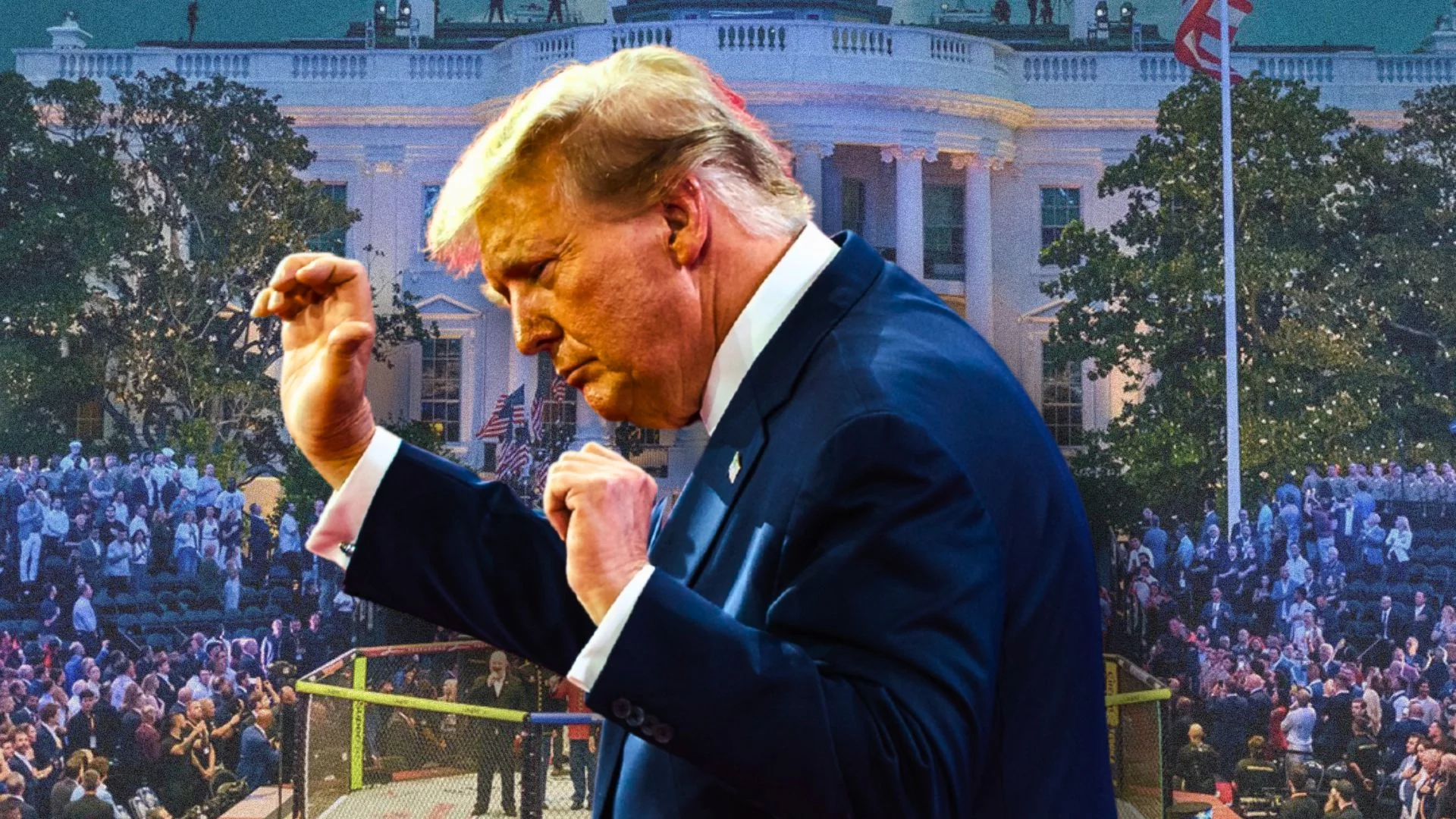 UFC Freedom 250, czyli MMA w Białym Domu Donald Trump na tle Białego Domu podczas UFC Freedom 250