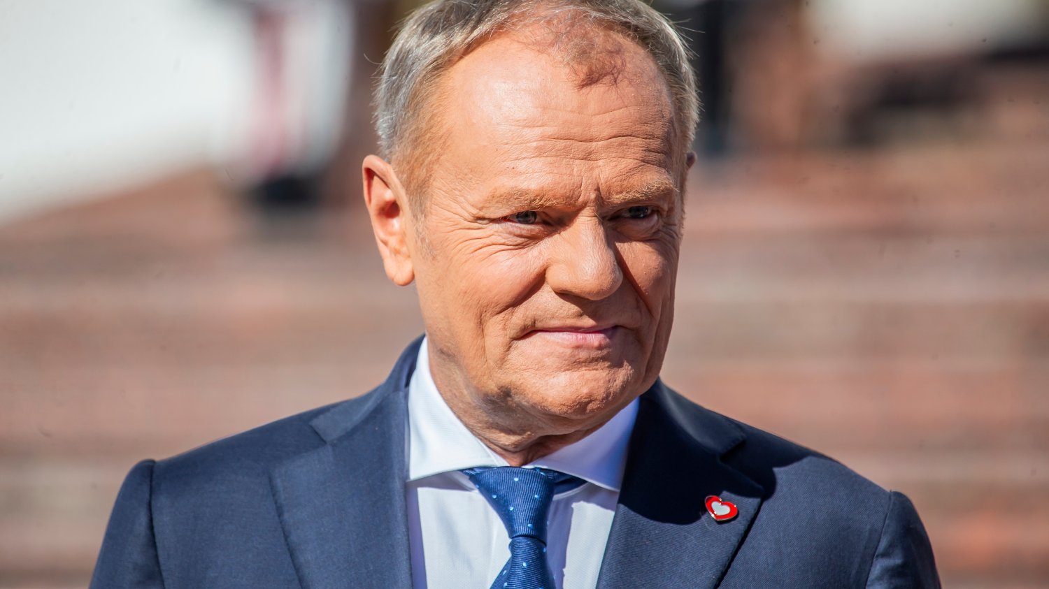 Premier Donald Tusk i nowy kawałek terytorium Polski